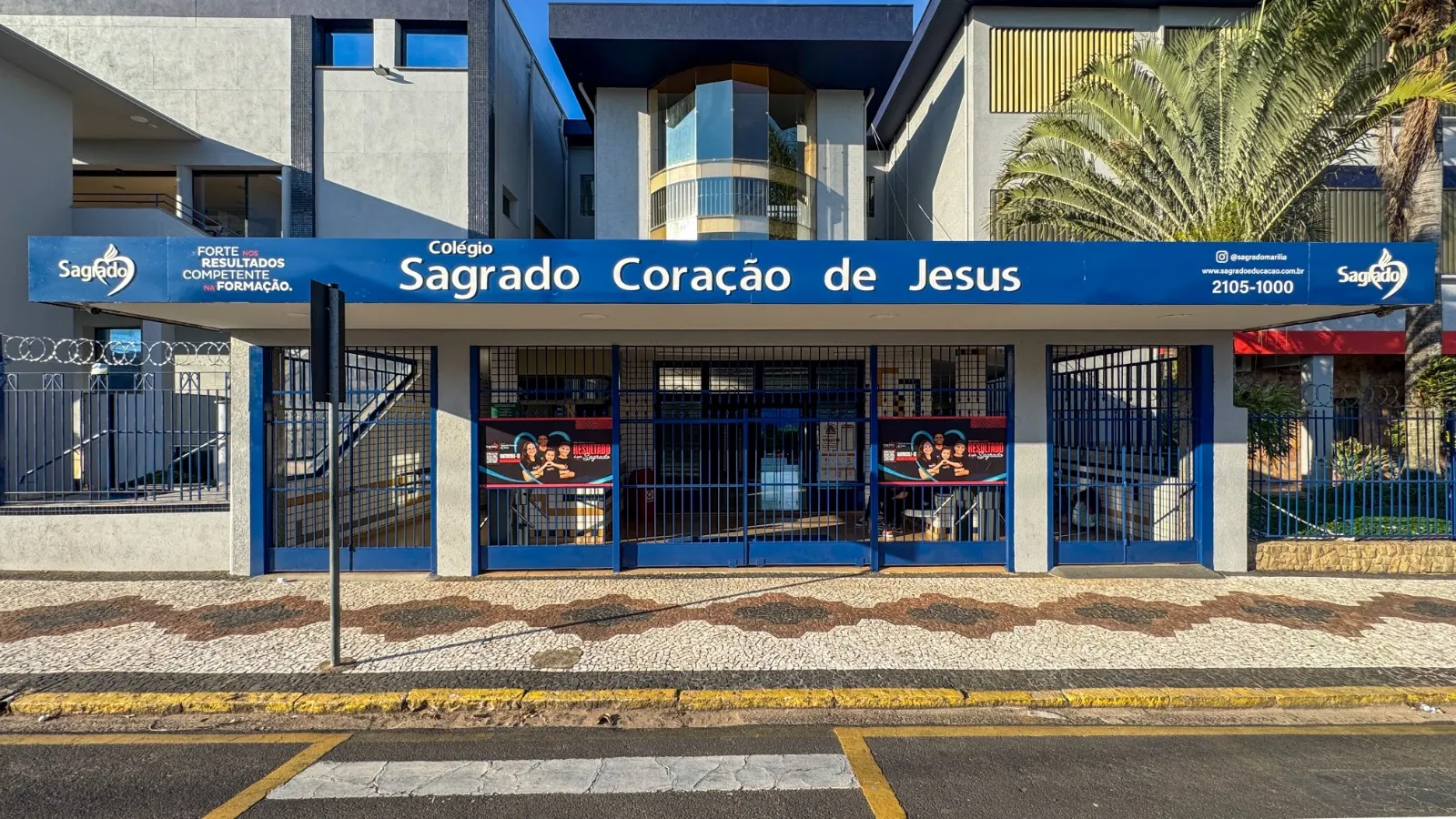 Fachada do Colégio Sagrado Coração de Jesus